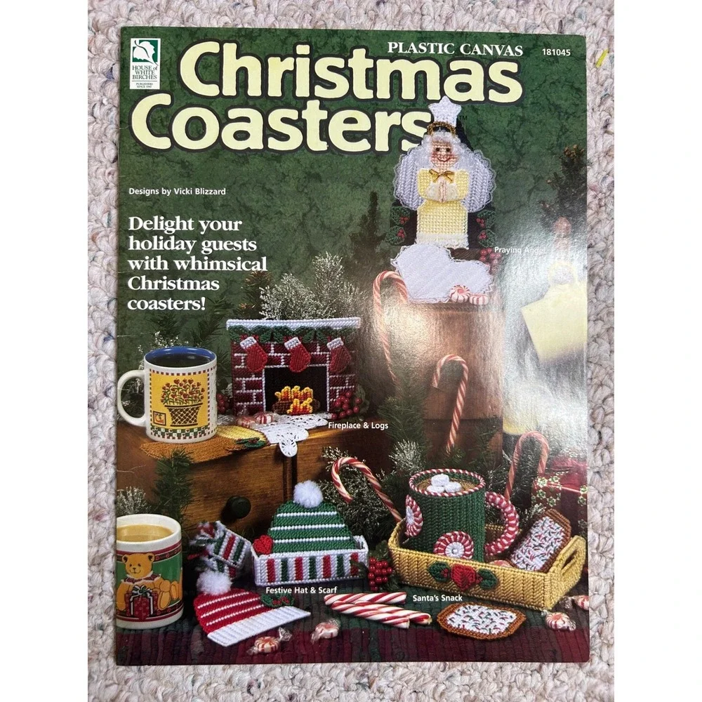 Vintage Christmas Craft‎ Patterns Jingle Bell Buddies Coasters Calendars